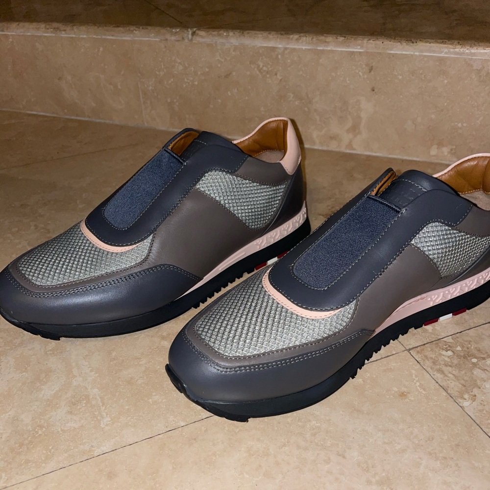 Bally Womens Leather Sneakers Size 9